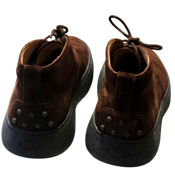 TODS Mens Desert Boots - Brown Suede Lace-Up Boot UK 6.5 / US 7.5 - Picture 9 of 9